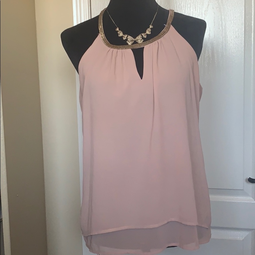 Windsor blush blouse in used condition